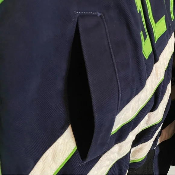 SOLD ON MERCARI NFL Seattle Seahawks Varsity Bomber Jacket - Picture 14 of 15